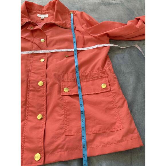 JM Collection Coral Snap Button Drawstring Waist Flap Pockets Coatigan XL - Picture 8 of 8